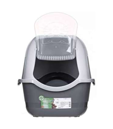 DIAMENTIQ BAYA light grey/dark grey -  cat litter box - 55,5 x 40 x 38,7 cm