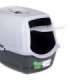 DIAMENTIQ BAYA light grey/dark grey -  cat litter box - 55,5 x 40 x 38,7 cm