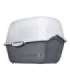 DIAMENTIQ BAYA light grey/dark grey -  cat litter box - 55,5 x 40 x 38,7 cm
