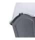 DIAMENTIQ BAYA light grey/dark grey -  cat litter box - 55,5 x 40 x 38,7 cm