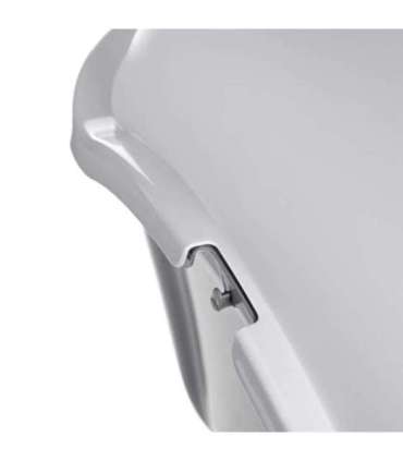 DIAMENTIQ BAYA light grey/dark grey -  cat litter box - 55,5 x 40 x 38,7 cm