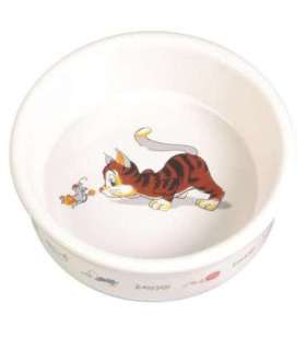 TRIXIE Porcelain Cat Bowl 0.2 l/11 cm