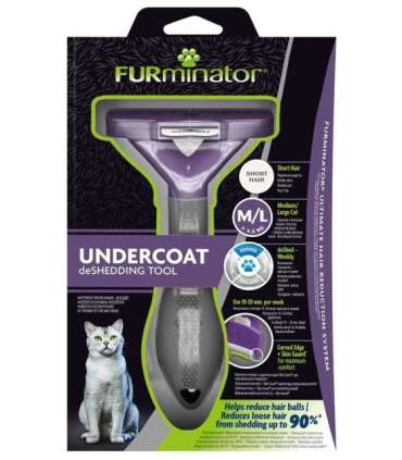 FURminator - furminator for short-haired cats - M/L