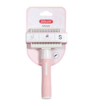 Zolux ANAH Cat brush with retractable needles small
