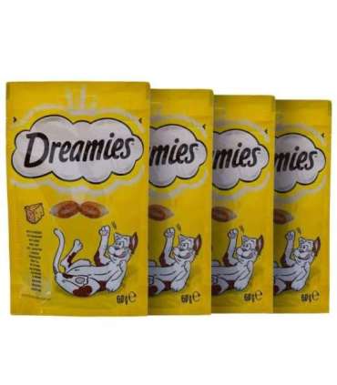 DREAMIES Variety Snack Box - cat treats - 12x60 g