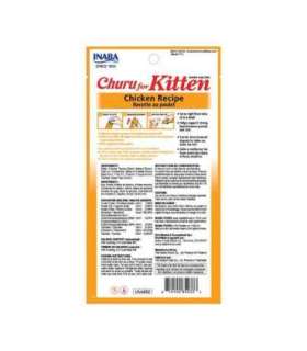 INABA Churu Kitten Chicken - cat treat - 4x14 g