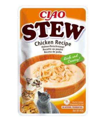 INABA Ciao Stew Chicken - cat treats - 40g