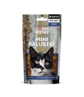 PAN MIĘSKO Mini Cod Fingers - cat treats - 50g