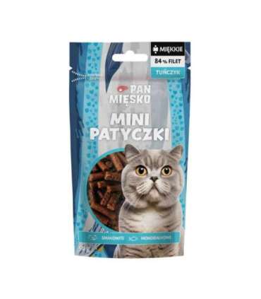 PAN MIĘSKO Mini Tuna Sticks - cat treats - 50g