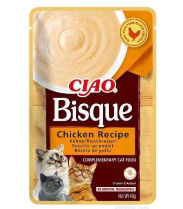 INABA Ciao Bisque Chicken Chicken Soup - Treat for Cats - 40g