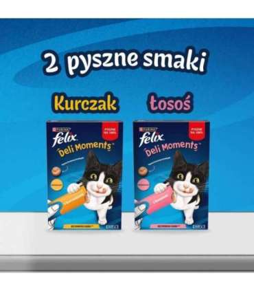 PURINA Felix Deli Moments Chicken - cat treats - 4x10g