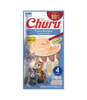 INABA Churu Senior Tuna Recipe - cat treats - 4x14g