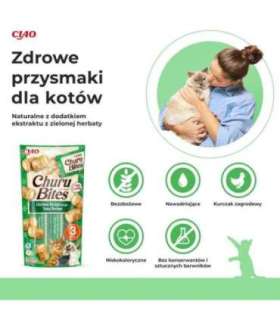 INABA Churu Bites Tuna with chicken - cat treats - 3x10 g