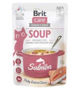 BRIT Care Soup Salmon - soup for cat - 75g
