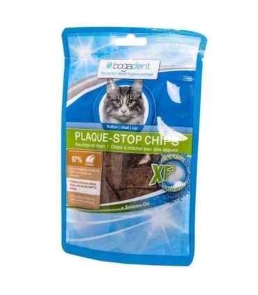 BOGAR Bogadent Plaque-stop Chips Chicken - cat treats - 50g