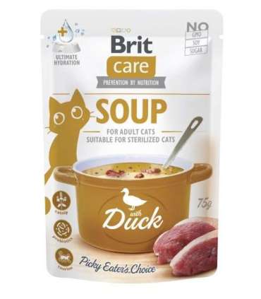 BRIT Care Soup Duck - soup for cat - 75g