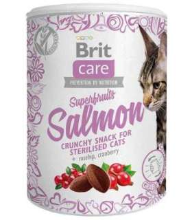 BRIT Care Superfruits Salmon - cat treats - 100 g