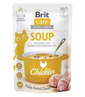 BRIT Care Soup Chicken - soup for cat - 75g