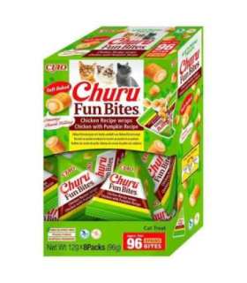 INABA Churu Fun Bites Chicken and pumpkin - cat treats - 8x12g