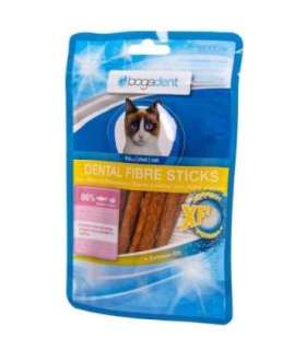 BOGAR Bogadent Dental fibre sticks Salmon - cat treats - 50g