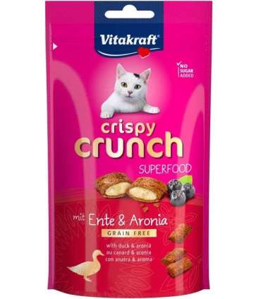 VITAKRAFT Crispy Crunch Duck with chokeberry - cat treats - 60g