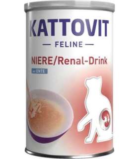 KATTOVIT Feline Niere Renal drink Duck - cat treats - 135ml