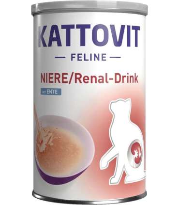 KATTOVIT Feline Niere Renal drink Duck - cat treats - 135ml