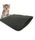 DIAMENTIQ Black rectangle box mat - cat litter tray mat - 45 x 60 cm