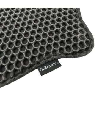 DIAMENTIQ Black rectangle box mat - cat litter tray mat - 45 x 60 cm