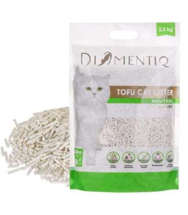 DIAMENTIQ Tofu Neutral Ultra clumping - plant-based litter - 2.5 kg