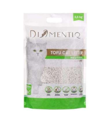 DIAMENTIQ Tofu Neutral Ultra clumping - plant-based litter - 2.5 kg