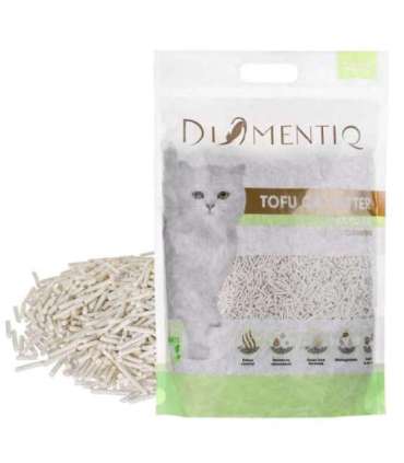 DIAMENTIQ Tofu Matcha Ultra clumping - plant-based litter - 2.5 kg