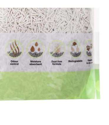 DIAMENTIQ Tofu Matcha Ultra clumping - plant-based litter - 2.5 kg