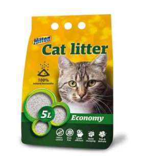HILTON bentonite economy clumping cat litter - 5 l