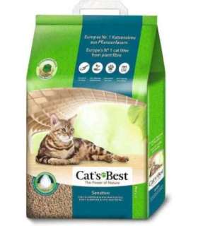 Cat's Best Wooden Cat Litter Sensitive - 20 l