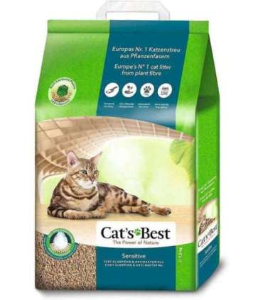 Cat's Best Wooden Cat Litter Sensitive - 20 l