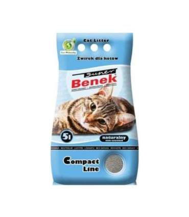 Certech Super Benek Compact Natural - Cat Litter Clumping 5 l