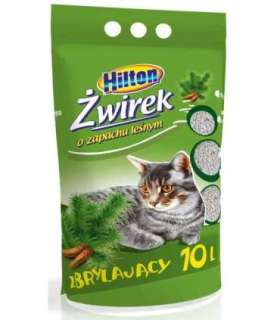 HILTON bentonite clumping forest cat litter - 10 l