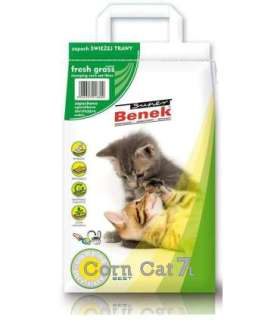 Certech Super Benek Corn Cat Fresh Grass - Corn Cat Litter Clumping 7 l
