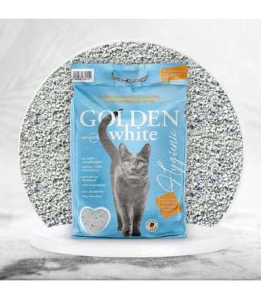 GOLDEN White Hygienic - bentonite litter - 14kg