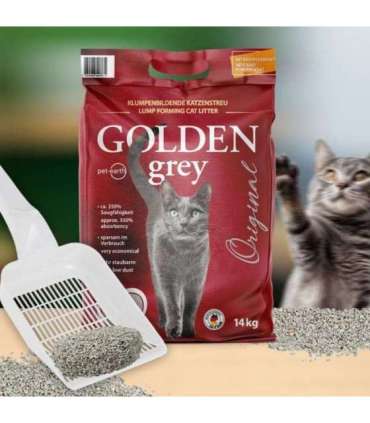 GOLDEN Grey Original - bentonite litter - 7kg