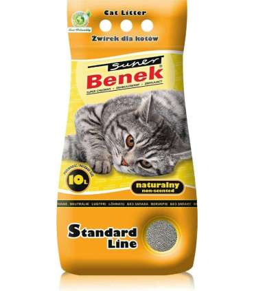 Certech Super Benek Standard Natural - Cat Litter Clumping 10 l