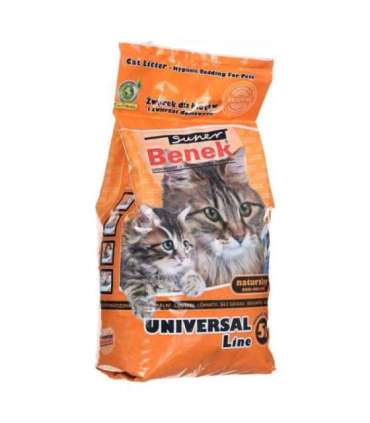 SUPER BENEK UNIVERSAL Cat litter Bentonite grit Natural 5 l