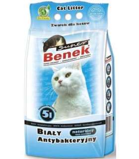 Certech Super Benek White Antibacterial - Cat Litter Clumping 5 l
