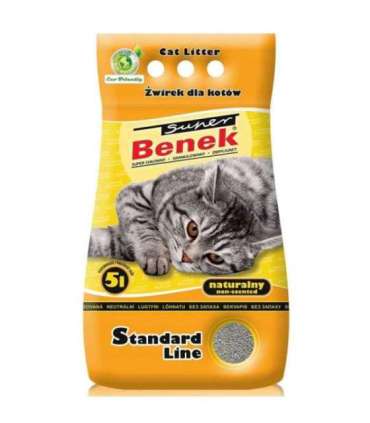 Certech Super Benek Standard Natural - Cat Litter Clumping 5 l