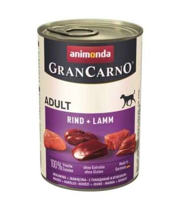 ANIMONDA GranCarno Adult Beef and lamb - wet dog food - 400 g