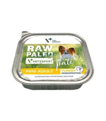 RAW PALEO Pate Mini Adult Beef - wet dog food - 150 g