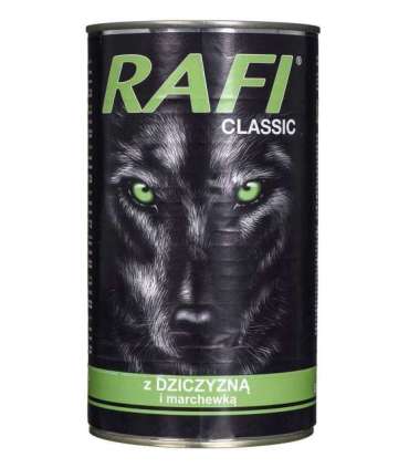 Dolina Noteci Rafi Classic with venison and carrots - Wet dog food 1240 g