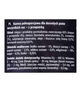 DOLINA NOTECI Rafi with quail - Wet dog food - 400 g