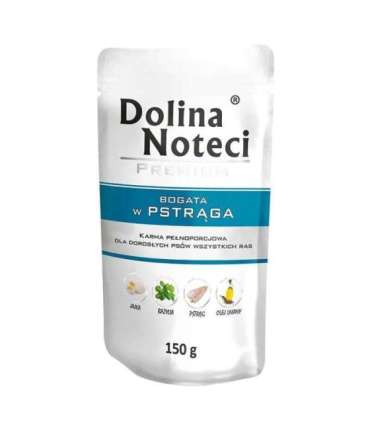 Dolina Noteci Premium rich in trout - wet dog food - 150g